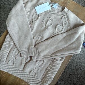 Jamie Kay Cream Kids Sweater